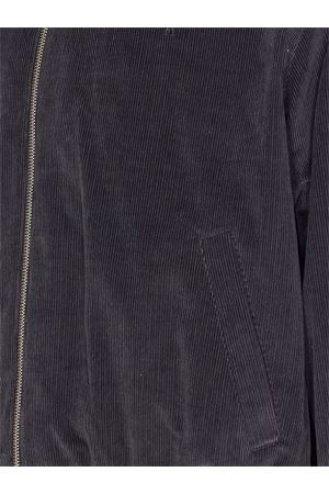 Padded zipped jacket in fine corduroy velvet AMI | HJK830CO0089020