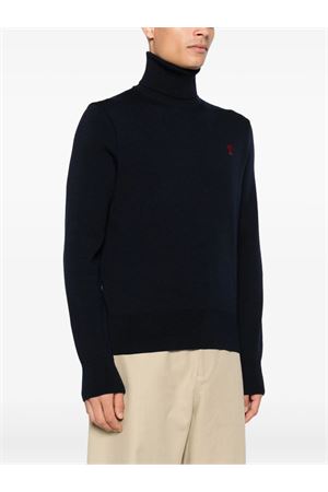Maglione in maglia di lana merino AMI | HKS827001414