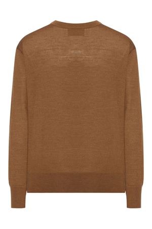 Maglione in lana marrone AMI | HKS834KN0066216