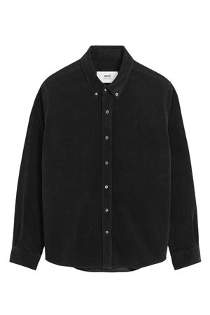 Button-down shirt in corduroy AMI | HSH797CO0089020