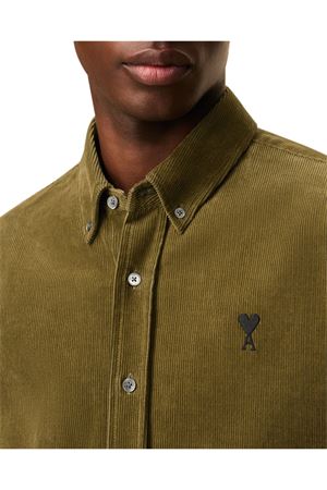 Ami de Coeur button-down shirt in corduroy AMI | HSH797CO0089298
