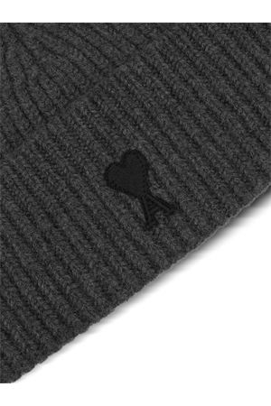 Berretto Ami de Coeur in lana grigio AMI | UBO006018W0504
