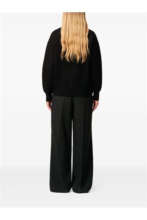 Maglione in lana nero AMI | UKS839018W009