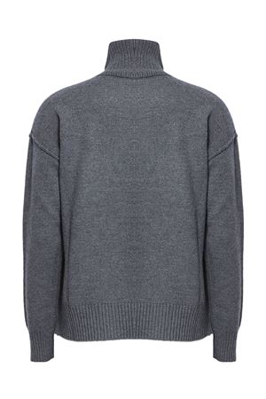 Maglione in lana grigio AMI | UKS839018W0504