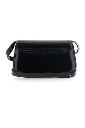 Borsa a tracolla Paris Paris in pelle nera AMI | ULL720AL0139001