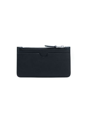 Zipped card holder in smooth leather AMI | USL703AL0138001