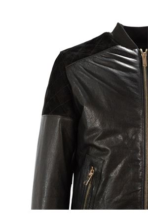 Black leather jacket ARC | 0525NERO