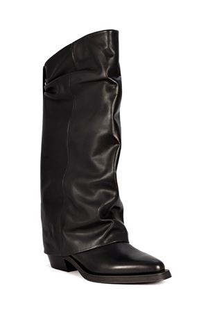 Liam boot in black leather ASH | LIAM01BLACK
