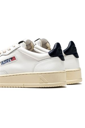 Medalist Low Sneakers In White And Space Leather AUTRY | AULMLL12WHTSPACE