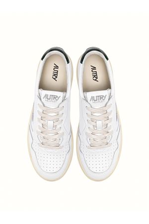 Medalist Low Sneakers In White And Mountain Leather AUTRY | AULMLL47WHTMOUNTAIN