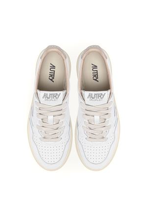 Sneakers Medalist Low In Pelle Bianca E Tidal Foam AUTRY | AULMLL87WHTIDFOAM