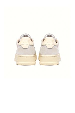 Medalist Low Sneakers In Grey Nabuck AUTRY | AULMUH01MARBLEWHT
