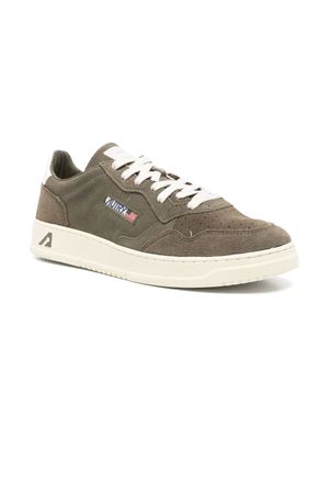 Sneakers Medalist Low Nabuck Grigio Scuro AUTRY | AULMUH04MISLETWHT