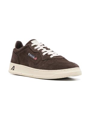 Medalist Low Sneakers In Brown Nabuck AUTRY | AULMUH08MOKAWHT