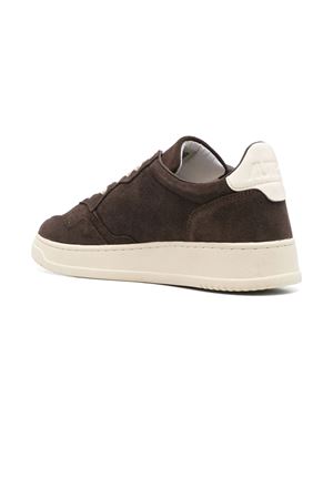 Medalist Low Sneakers In Brown Nabuck AUTRY | AULMUH08MOKAWHT