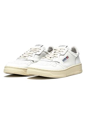 Medalist Low Sneakers In White Leather AUTRY | AULWLL15WHT