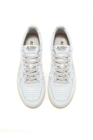 Medalist Low Sneakers In White Leather AUTRY | AULWLL15WHT