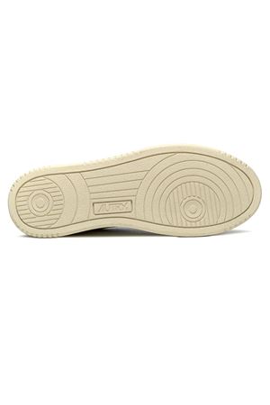 Sneakers medalist low in pelle bianca e nera AUTRY | AULWLL22WHTBLACK