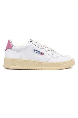 Sneakers Medalist Low In Pelle Bianca E Polignac AUTRY | AULWLL88WHTPOLIGNAC