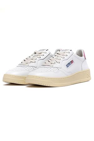 Sneakers Medalist Low In Pelle Bianca E Polignac AUTRY | AULWLL88WHTPOLIGNAC