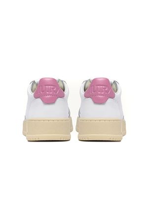 Sneakers Medalist Low In Pelle Bianca E Polignac AUTRY | AULWLL88WHTPOLIGNAC