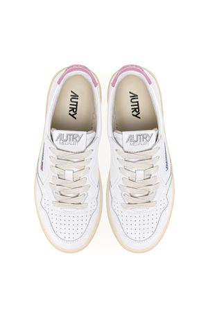 Sneakers Medalist Low In Pelle Bianca E Polignac AUTRY | AULWLL88WHTPOLIGNAC