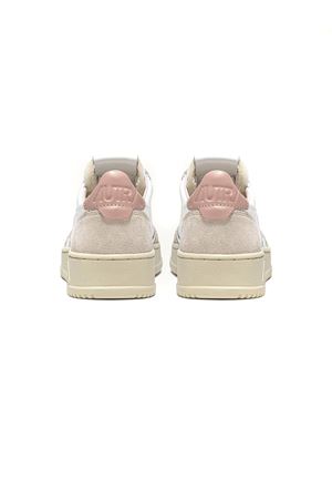 Medalist Low Sneakers In White And Powder AUTRY | AULWLS37WHTPOW