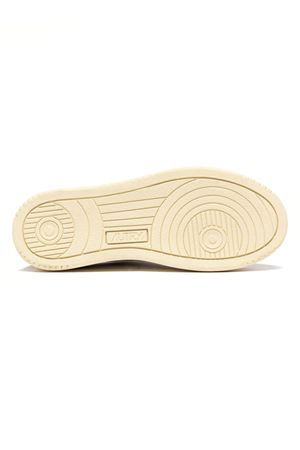 Medalist Low Sneakers In White And Silver Leather AUTRY | AULWLS74WHTSILVER