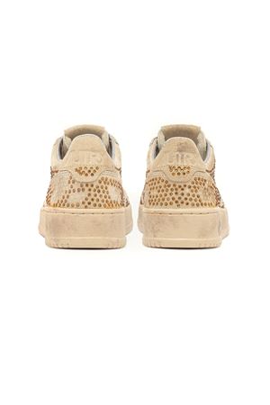 Medalist Low 'Crystal' Micro Rhinestones Sneakers Bronze AUTRY | AULWNA03COOKIES