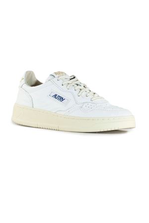 Medalist Low Sneakers In White Leather AUTRY | AULWOT01WHITE