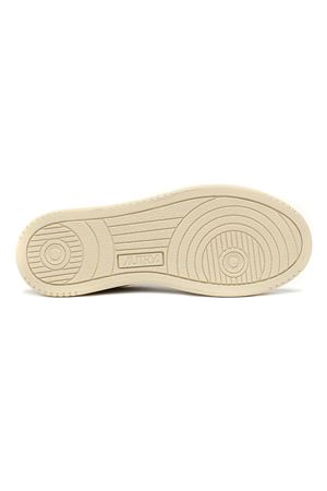 Sneakers Medalist Low In Pelle Bianca E Argento AUTRY | AULWWB18WHTSILVER