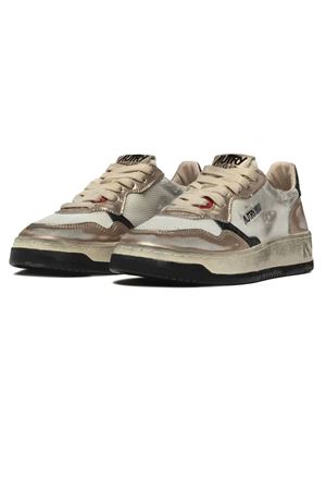 Medalist Low Super Vintage Sneakers Gold AUTRY | AVLWMS09WHTGOLD