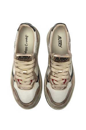 Medalist Low Super Vintage Sneakers Gold AUTRY | AVLWMS09WHTGOLD
