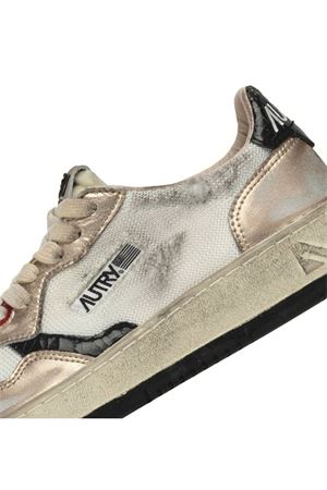 Medalist Low Super Vintage Sneakers Gold AUTRY | AVLWMS09WHTGOLD