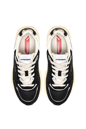 Hyperway Sneakers In Black And Silver-Tone AUTRY | HYLMUM07BLACKSILV