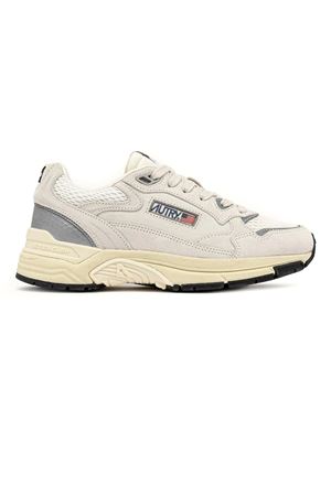 Sneakers Hyperway In Bianco E Argento AUTRY | HYLWUM10WHTSILV