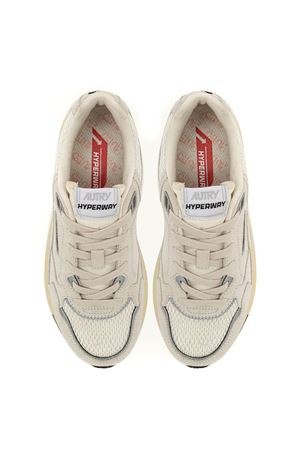 Sneakers Hyperway In Bianco E Argento AUTRY | HYLWUM10WHTSILV