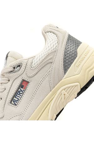 Sneakers Hyperway In Bianco E Argento AUTRY | HYLWUM10WHTSILV