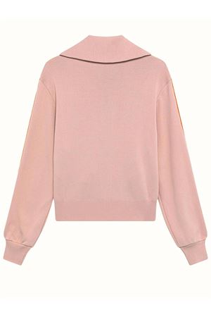 Tennis Style Knitted Viscose Jacket AUTRY | JAPWB7KE.