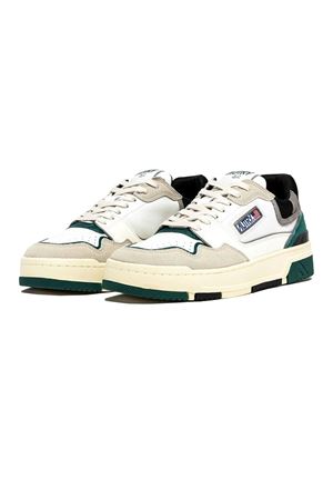 Clc Low Sneakers In White And Forest Suede And Leather AUTRY | ROLMMC10WHTFOREST