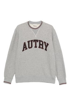 Felpa in cotone grigio erica AUTRY | SWPMU4HQMELBORD