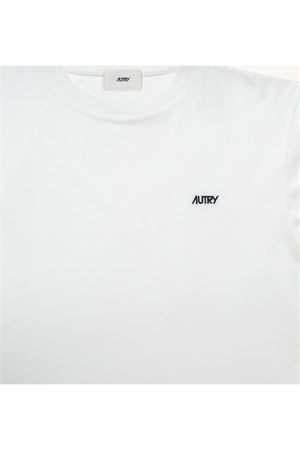 White cotton t-shirt AUTRY | TSPMA7CWWHITE