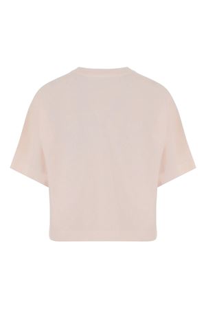 Pale pink cotton T-shirt AUTRY | TSPWI8OE.