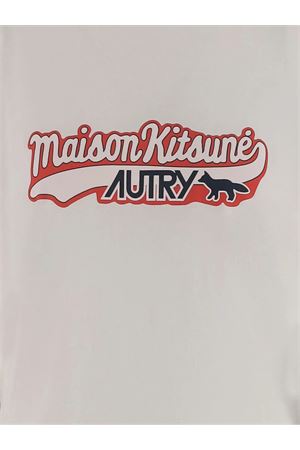 Autry x Maison Kitsuné T-shirt in cotone beige AUTRY | TSPXMK2WWHITE