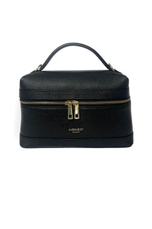 Borsa Case in pelle nera AVENUE67 | CASE001