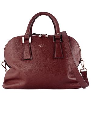 Borsa in pelle morbida martellata bordeaux AVENUE67 | FANDANGOXS007