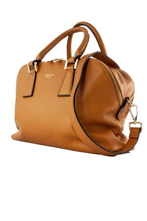 Light brown grained soft leather bag AVENUE67 | FANDANGOXS009
