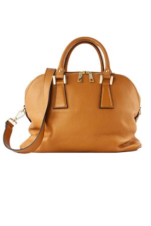Light brown grained soft leather bag AVENUE67 | FANDANGOXS009