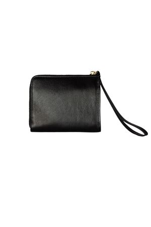 Portafogli Jill medio in pelle nera AVENUE67 | JILLPORTAFOGLIO001