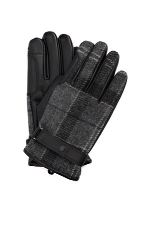 Guanti in pelle e misto lana BARBOUR | MGL0051BK12